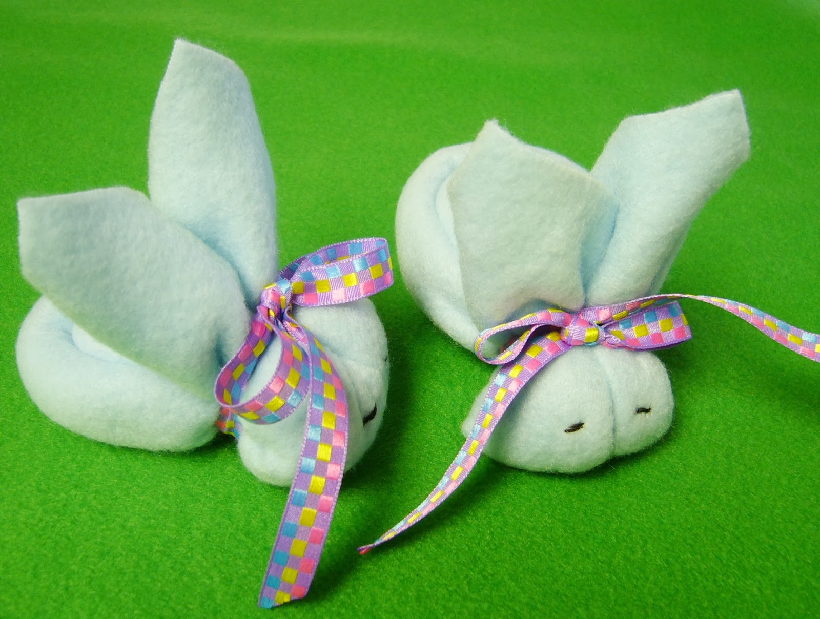 Simply Shoeboxes NoSew Fleece Bunny Tutorial Perfectly Sized for an