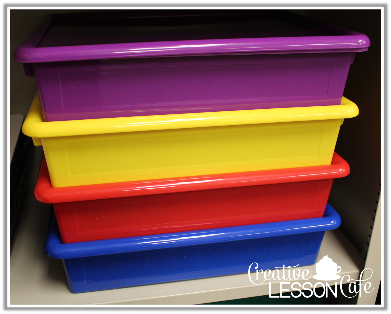 Creative Lesson Cafe Weekend Warriors Classroom Storage Ideas