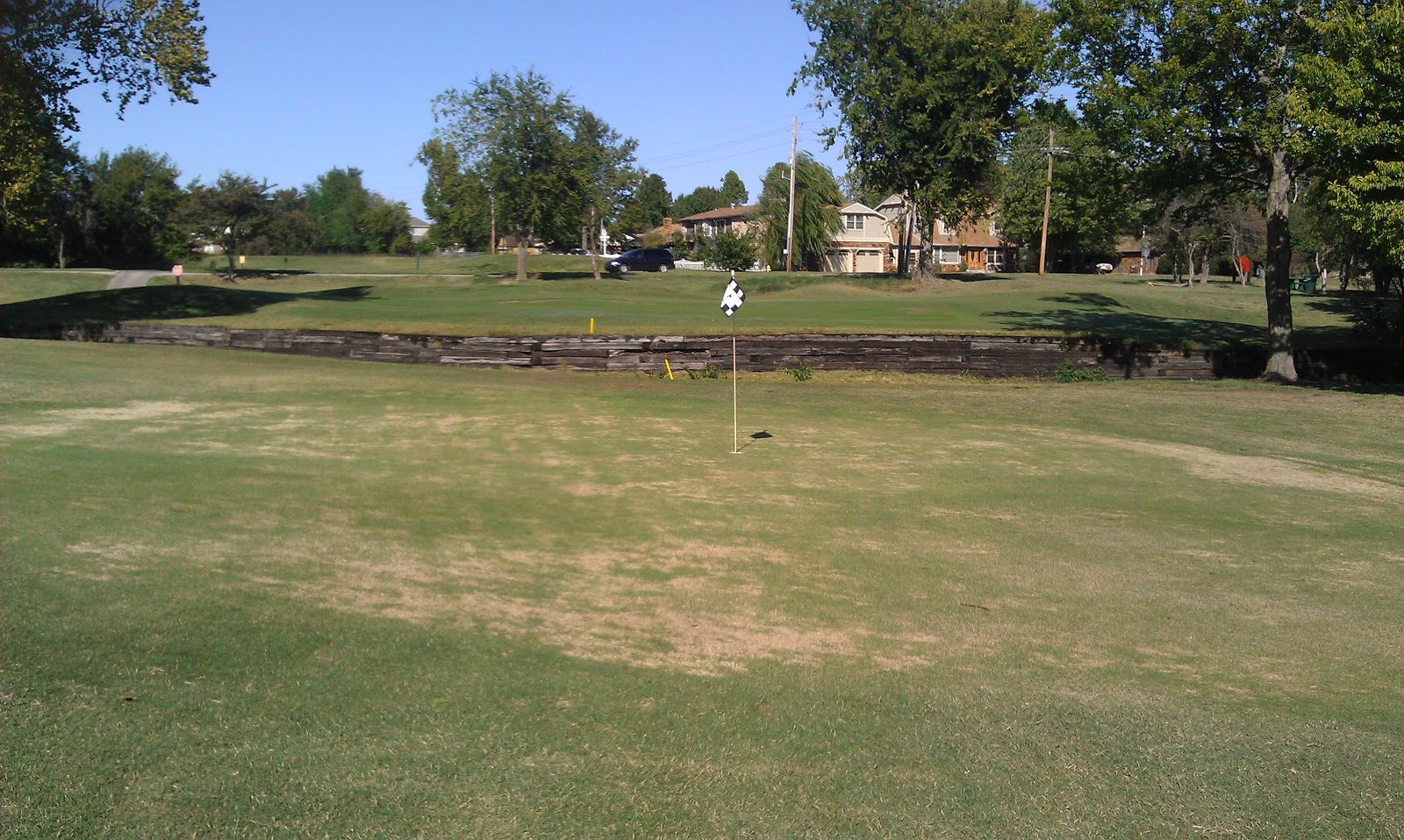 Grounds Department Blog Temporary green on 2