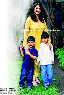 Maduri Dixit Family