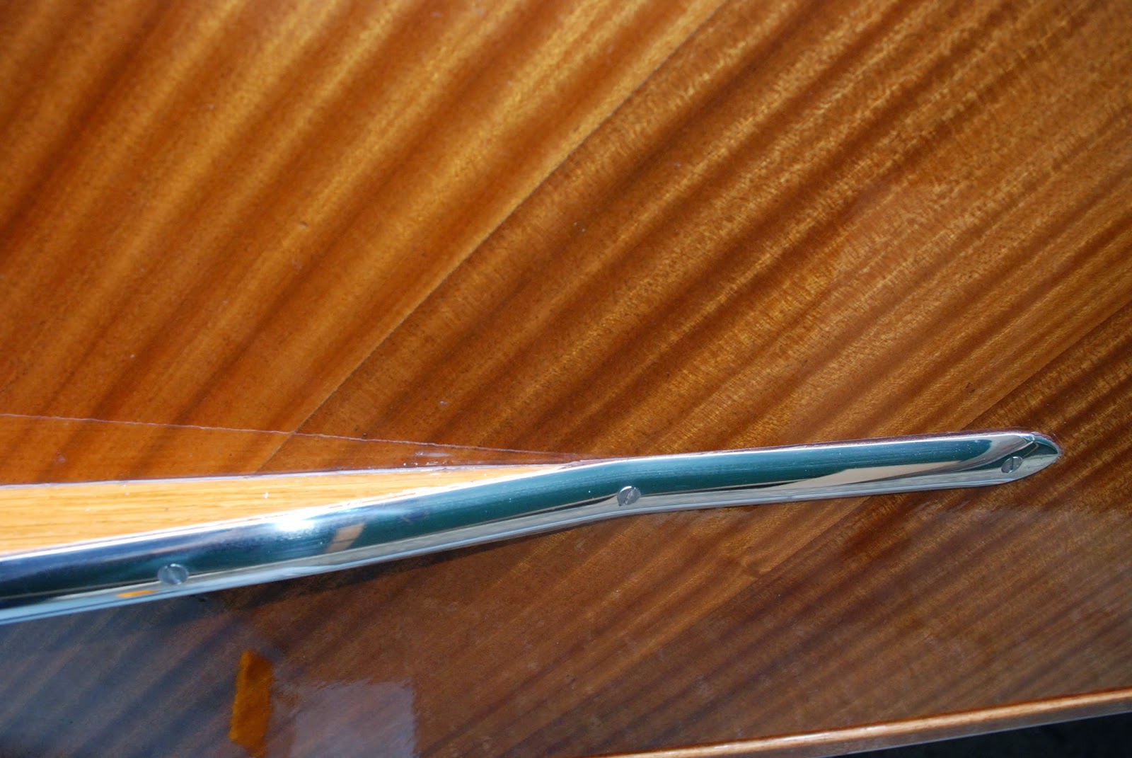 my wooden speed boat build Stabilizer/steering Fins