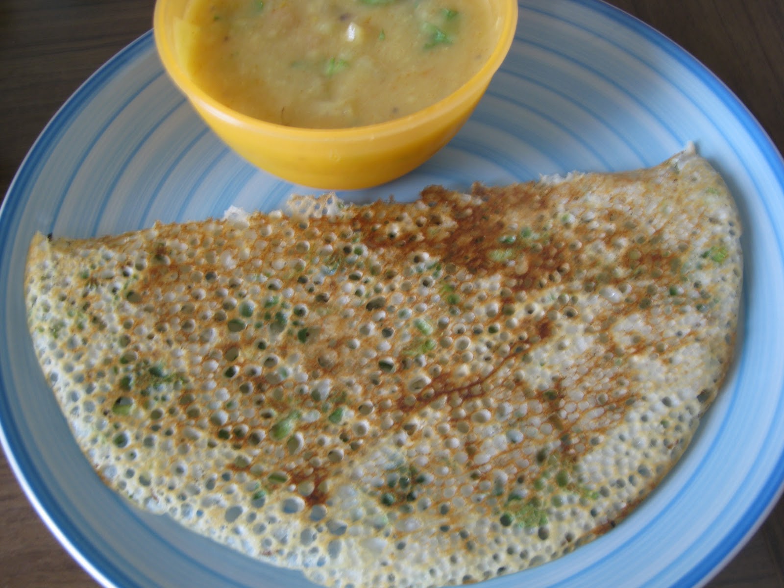 Sri's kitchen Boorlu pindi dosa (or) urad flour dosa