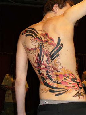 Japanese Phoenix Tattoo Design For Men
