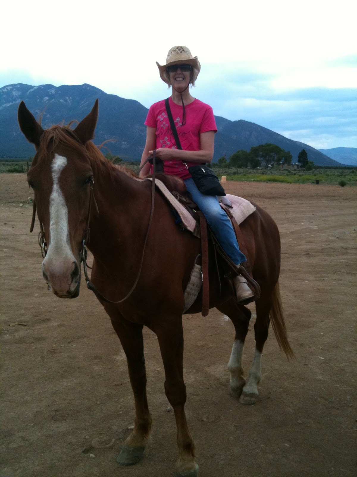 Going Native in Northern New Mexico!! Horseback Riding at Taos Pueblo