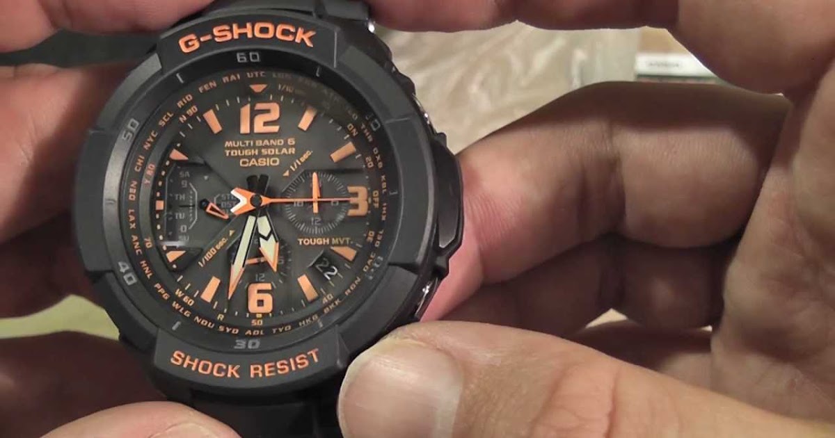 casio tough solar orange