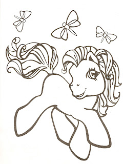 dibujos para colorear, mi pequeño pony para colorear