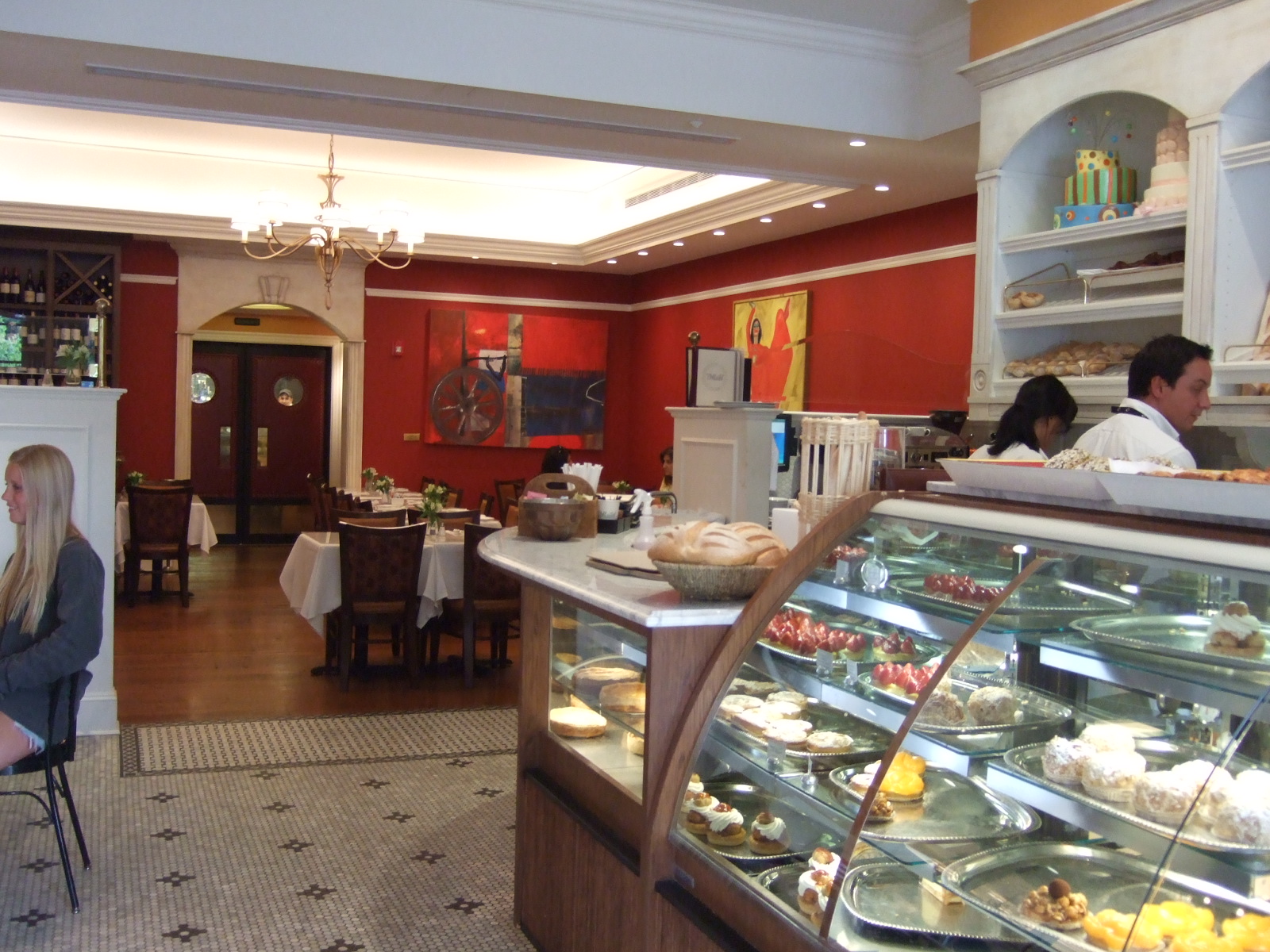 この青い空 コネチ Versailles ベルサイユ ケーキ カフェ