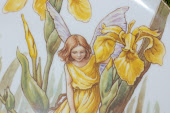 Iris Fairy Plate