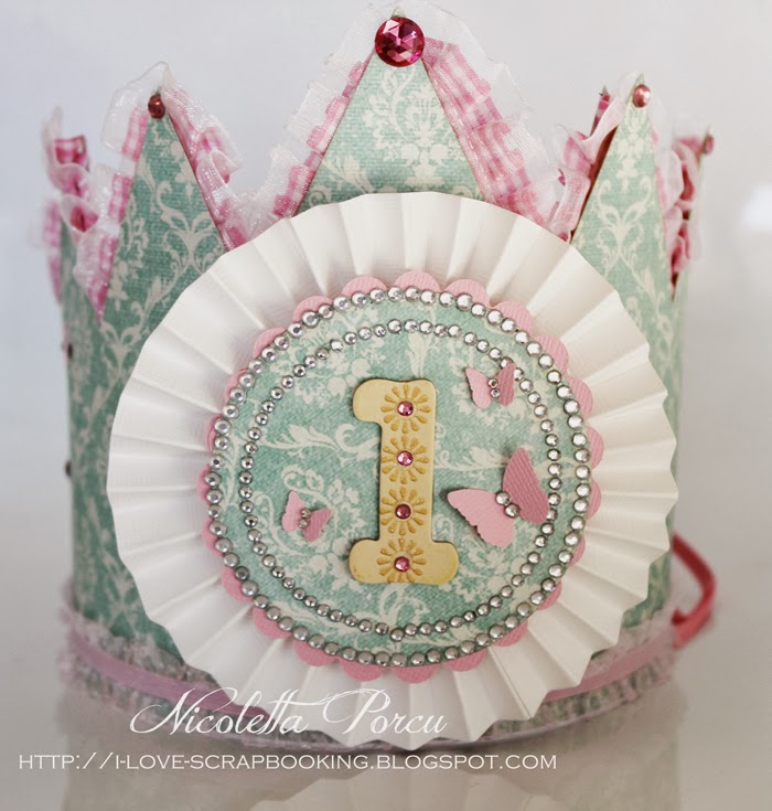 I Love Scrapbooking: Il primo compleanno di una principessa!