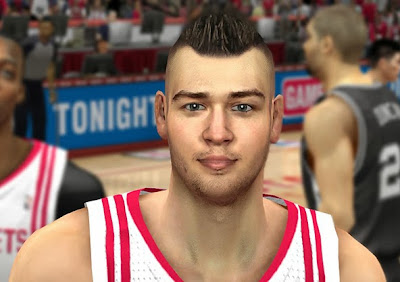 NBA 2K14 Donatas Motiejunas Hair Update