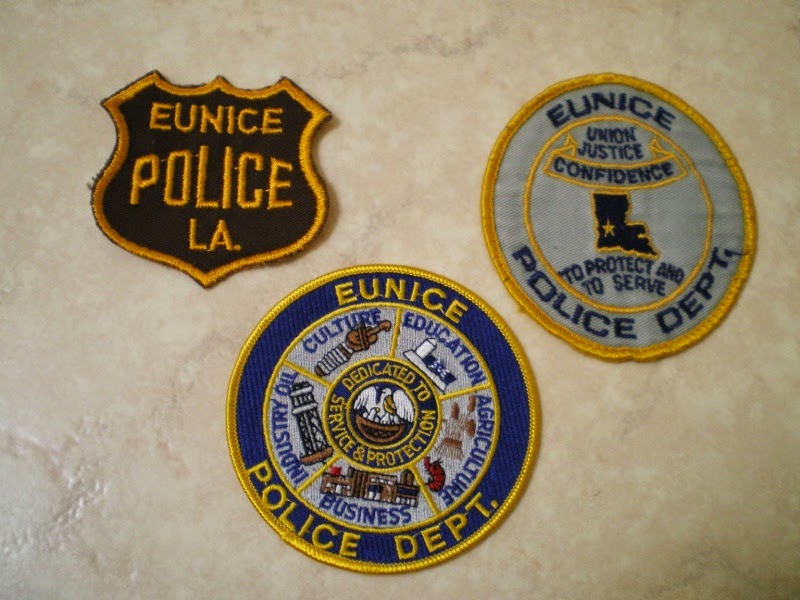 Louisiana Police Patches Collector My Police Dept patch collection