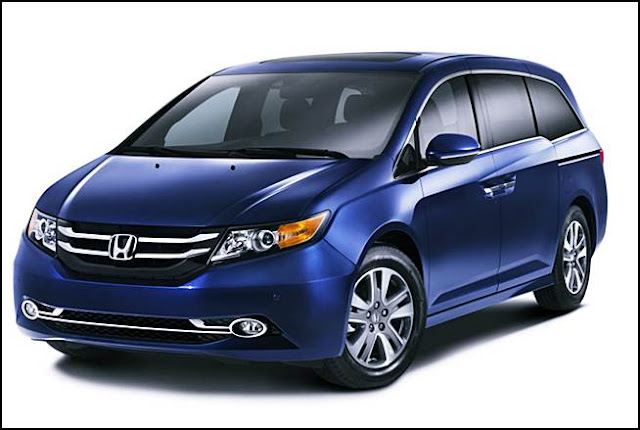 2016 Honda Odyssey minivans over side airbags