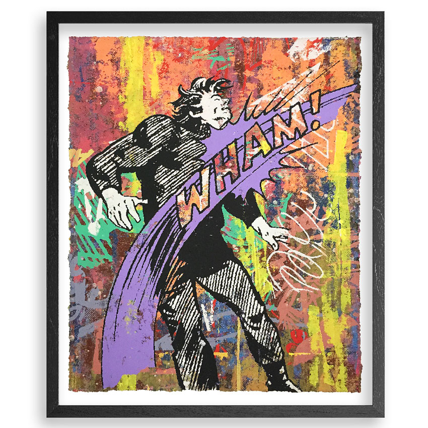 INSIDE THE ROCK POSTER FRAME BLOG Greg Gossel Knockout 16 30 Print