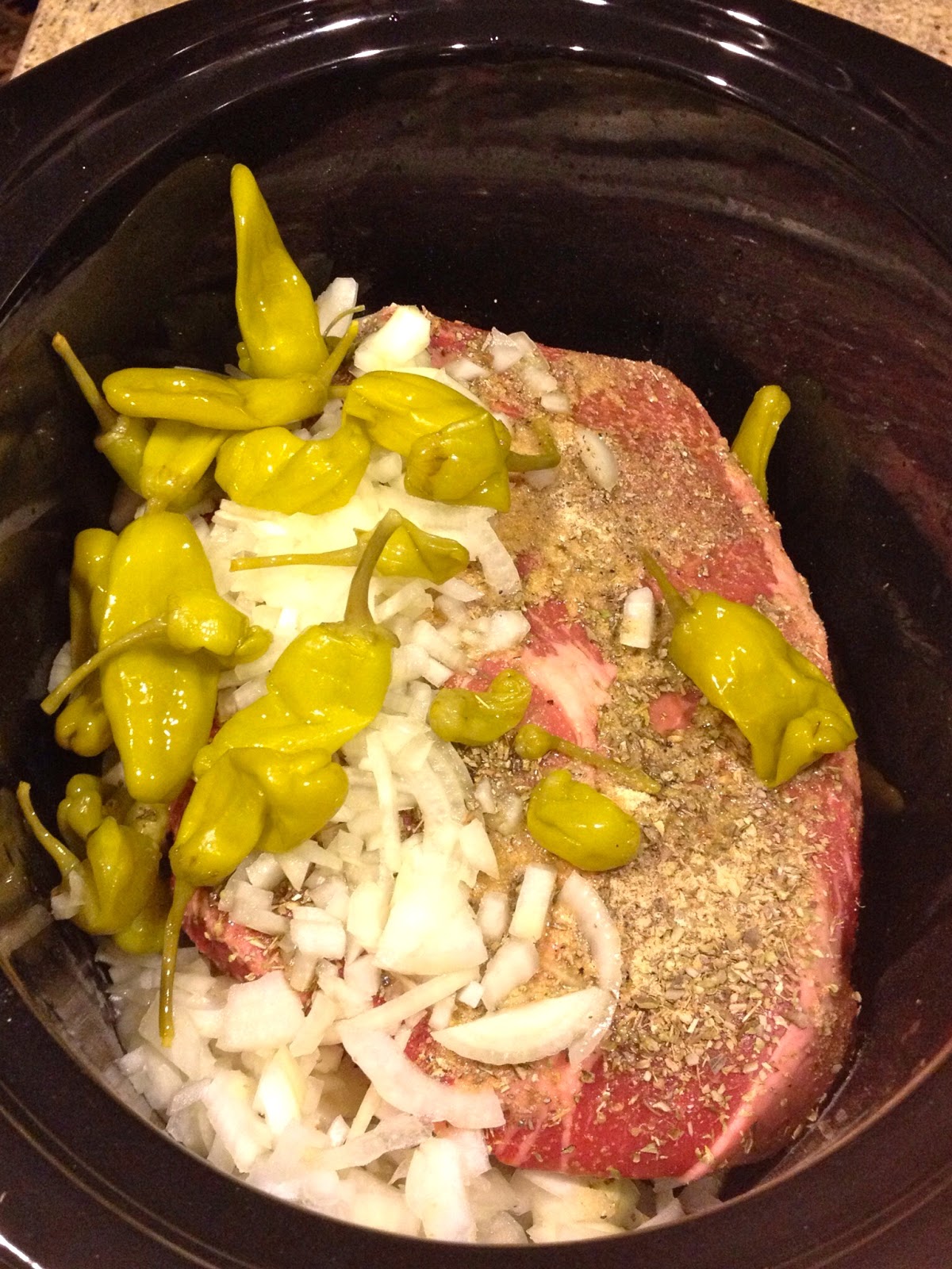 I do deClaire Crock pot Italian Beef