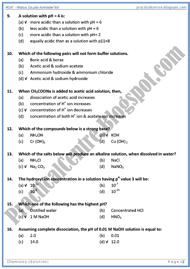 mcat-chemistry-solution-mcqs-for-medical-college-admission-test