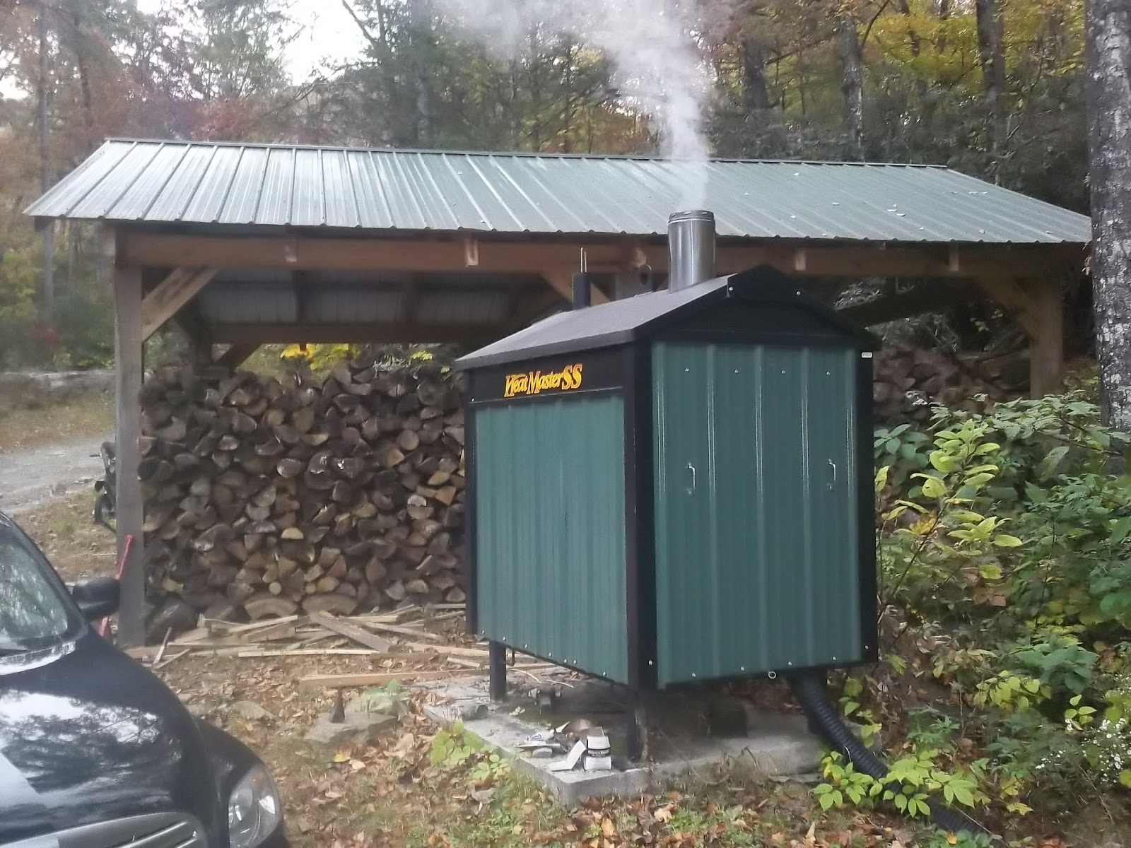 homemade wood boiler