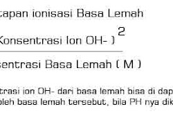 Cara Mencari Ka Kb Dan Derajat Ionisasi Dari Asam Dan Basa Lemah Panduan Kimia Riset
