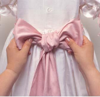 how to tie a bow for dress