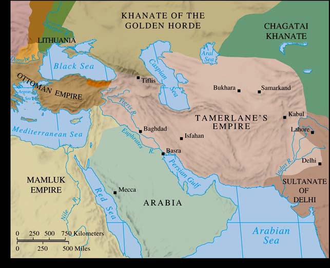 The History Notes Tamerlane, A Fearless Mongolian Conqueror