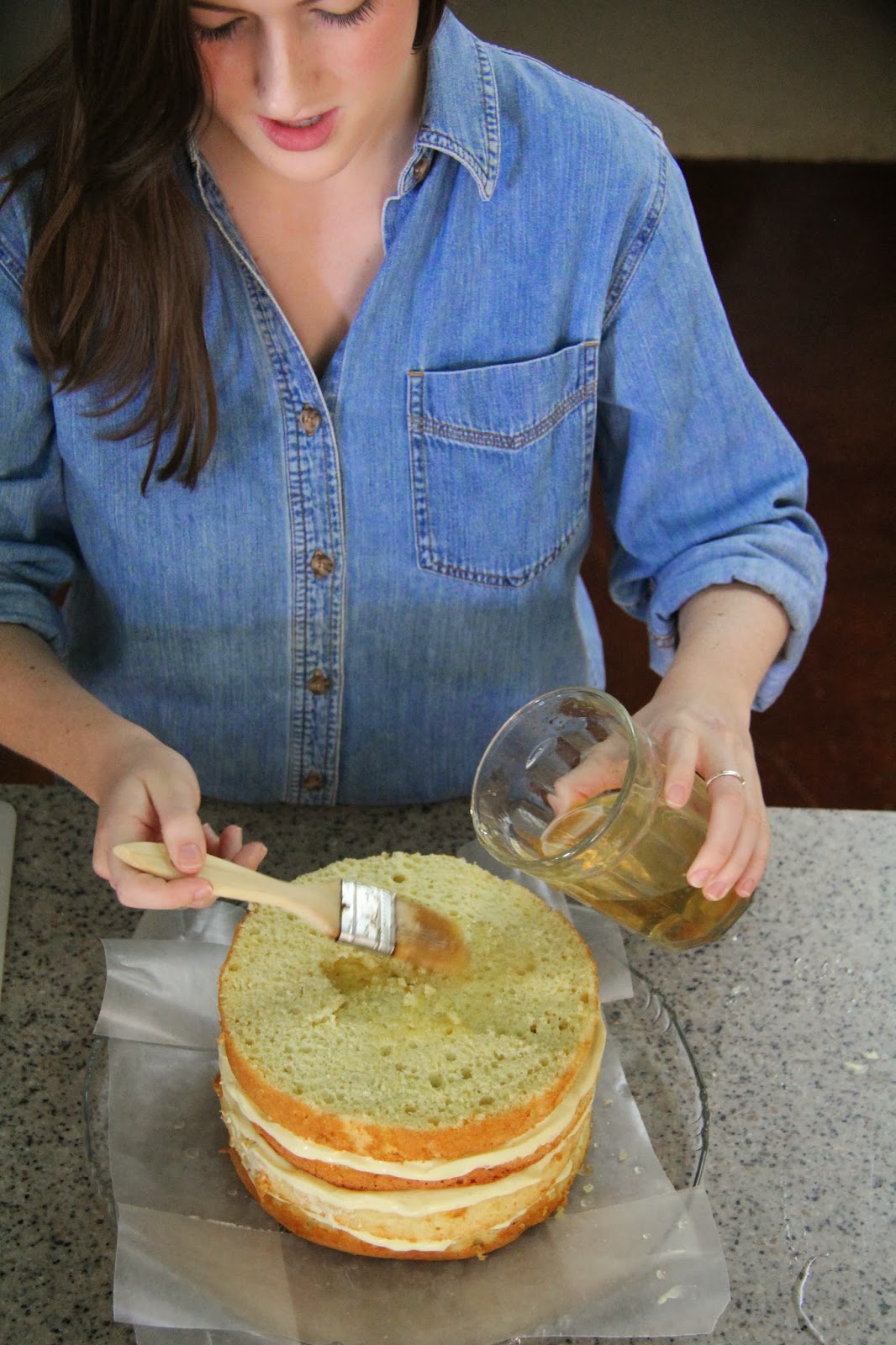 Salvation Sisters FruitFilled Italian Rum Cake, aka Zuppa Inglese