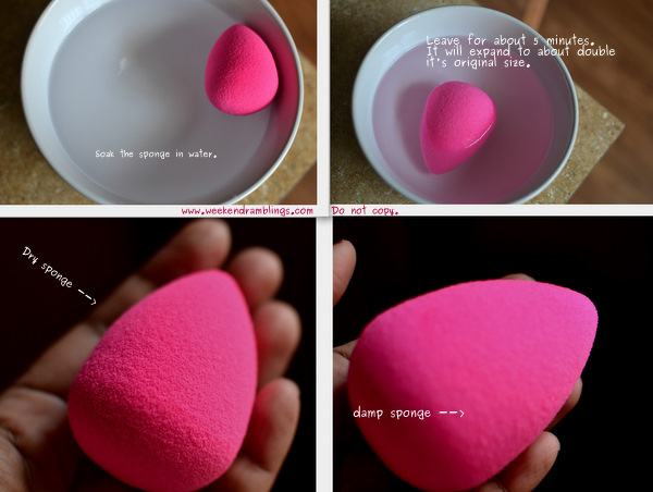 Weekend Ramblings The Beautyblender Sponge Review