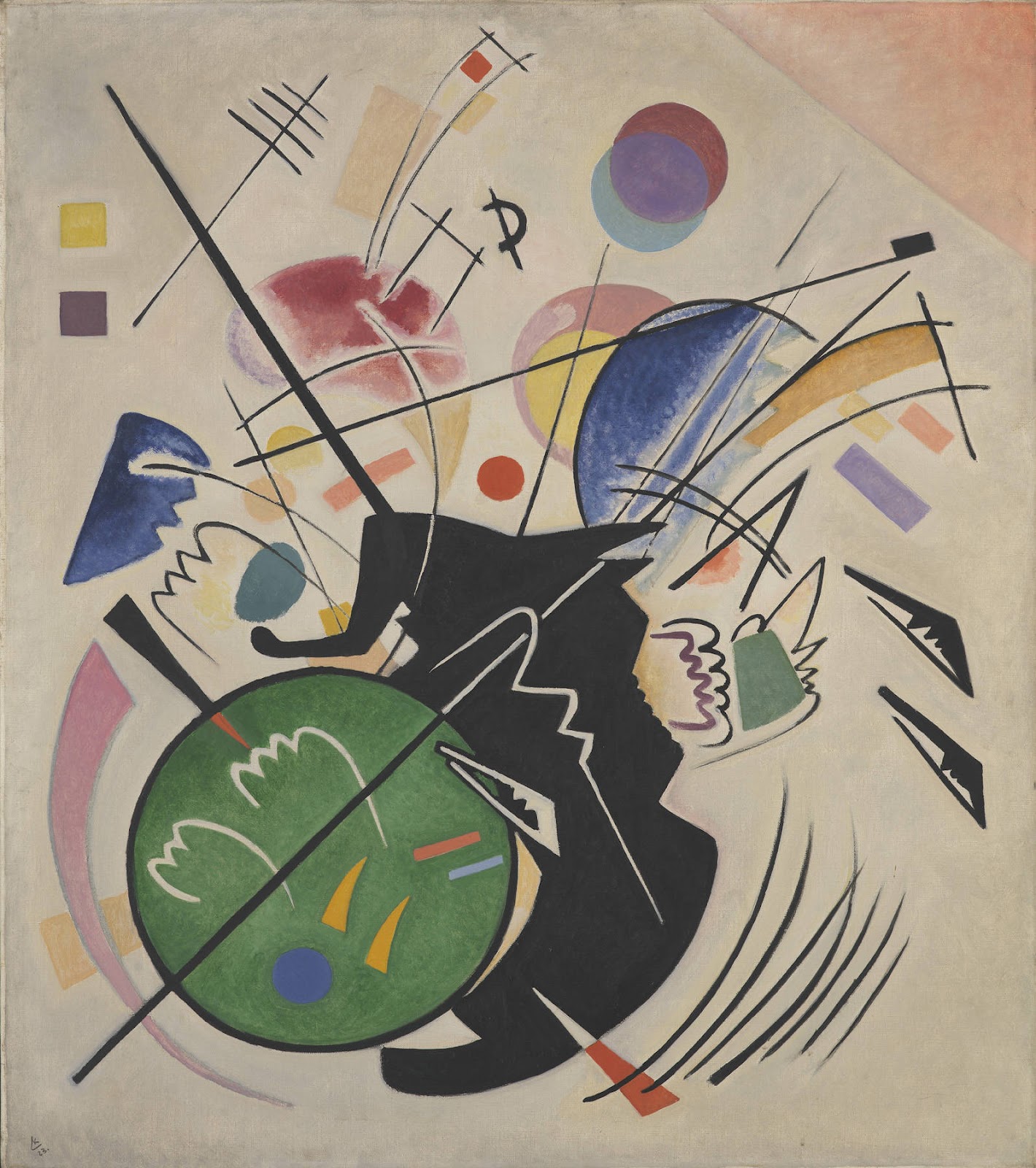 Wassily Kandinsky Abstract Expressionist Painter Bauhaus Period