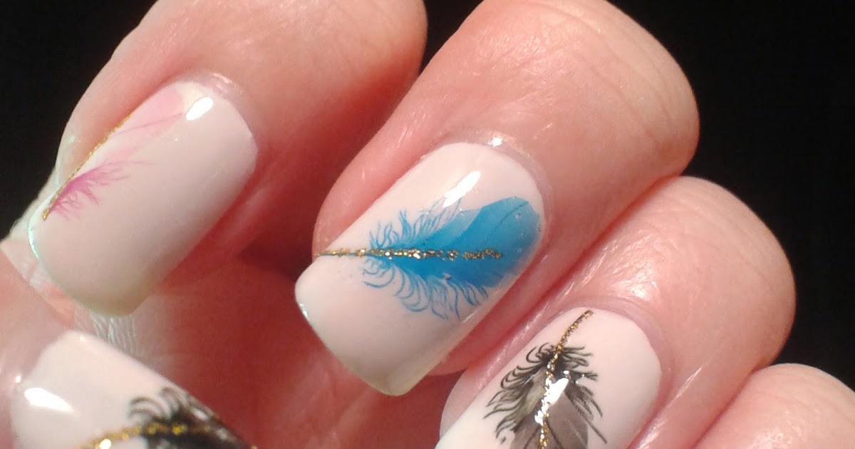 80s Feather Manicure - wide 11