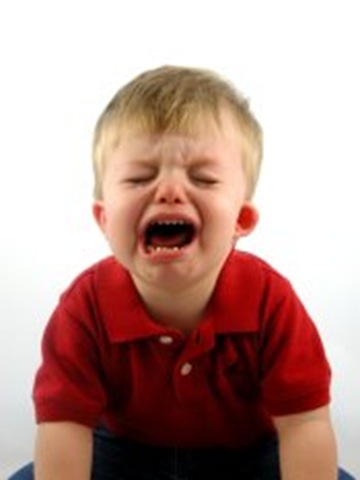 a kid thinking