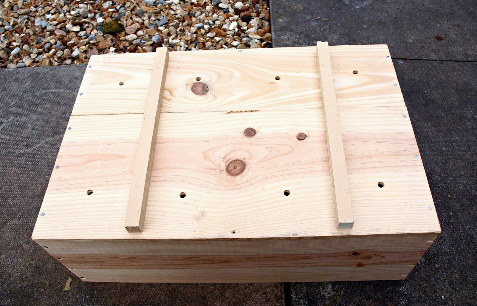 Mark's Veg Plot Some new Veg containers