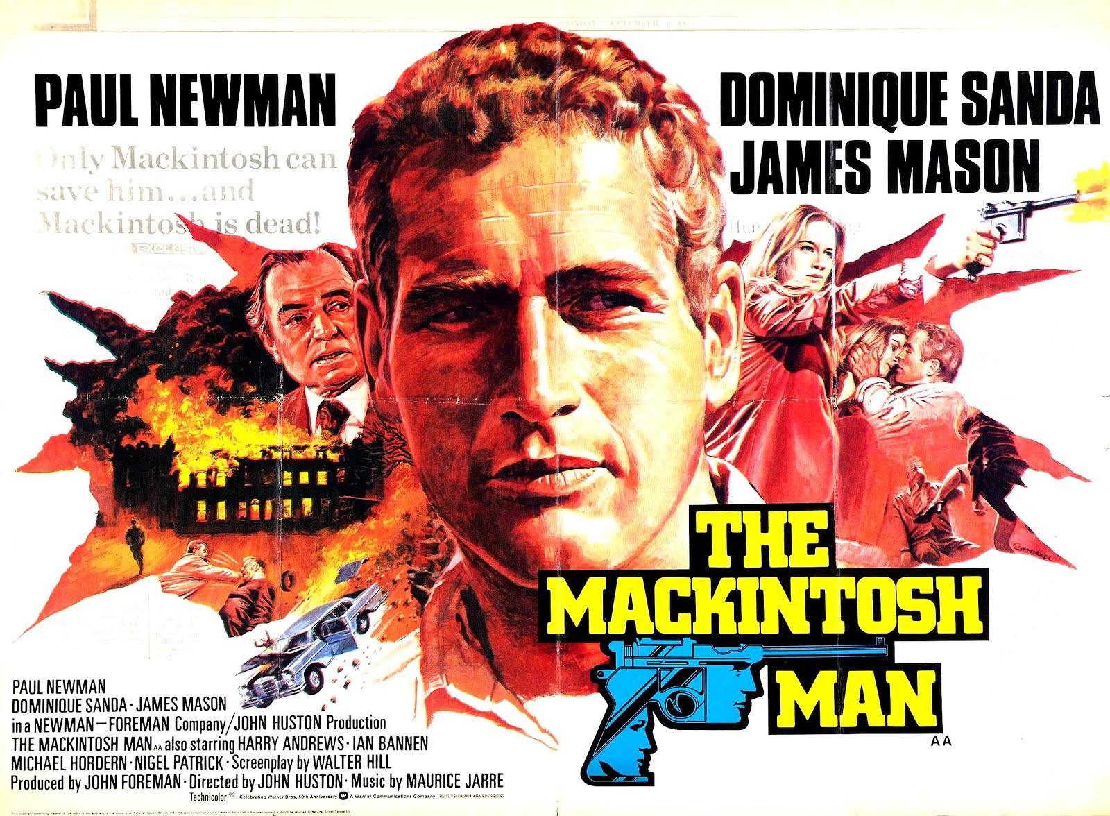 Le piège (1972) John Huston - The Mackintosh man (12.10.1972 / 01.1973)