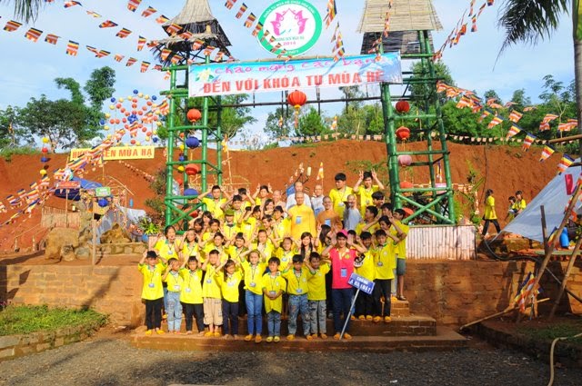 chùa hoa khai,khóa tu mùa hè,lân 5,đăk nông,hoa khai 2014