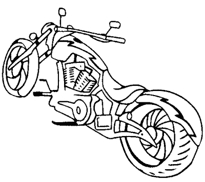 Free Motorcycle Coloring Pages Printable – Colorings.net