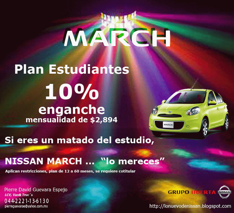 promoción march