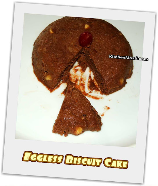 eggless cocoa biscuit cake