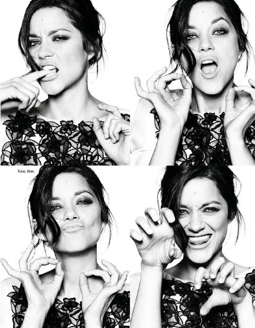 Smartologie: Marion Cotillard for ELLE France May 2012