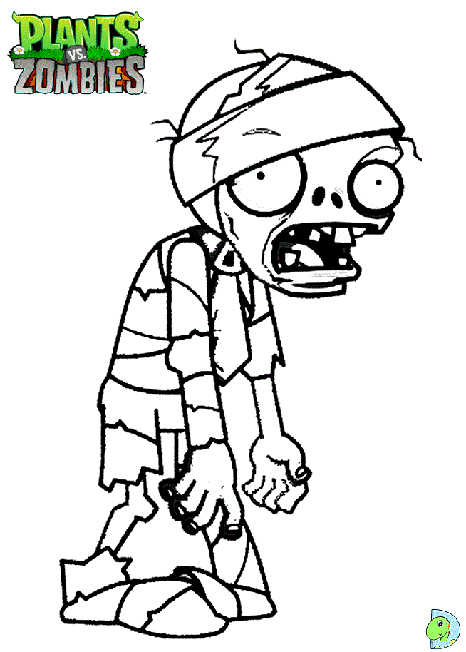 Dinokids Desenhos para colorir Desenhos de Plants vs Zombies para