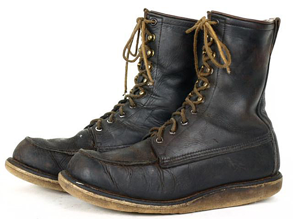 vintage red wing irish setter boots
