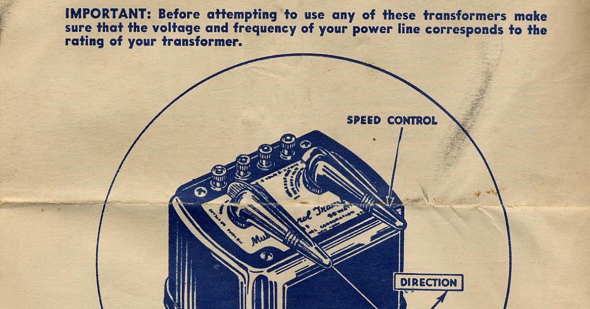 Frank's Place: Lionel 1033 lionel transformer wiring diagram 