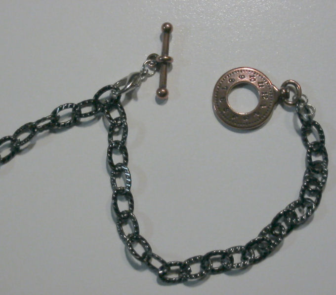 Creative Chaos Tutorial Adjustable Toggle Clasp Charm Bracelet