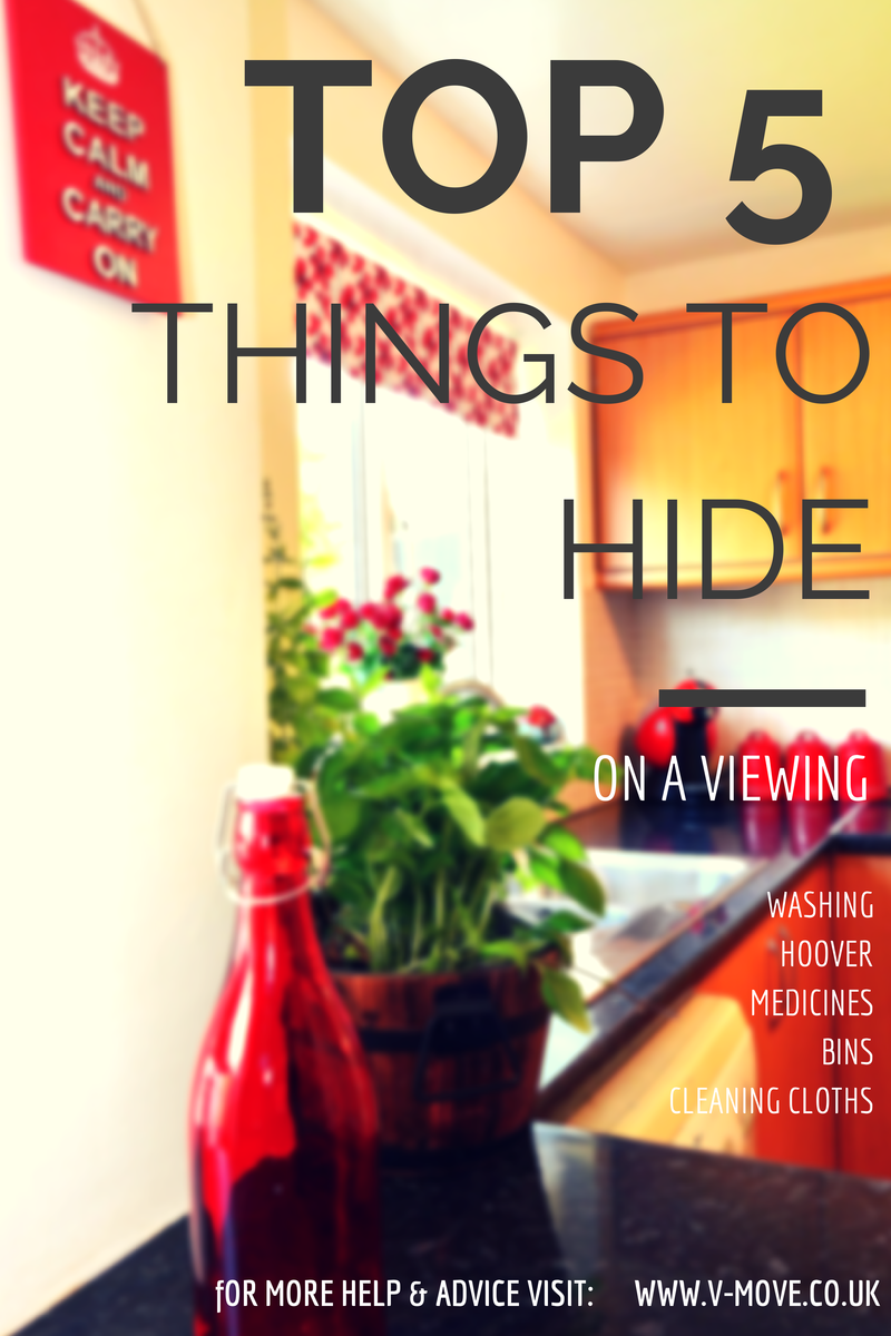 Top 5 items to HIDE to secure that sale VMOVE Estate Agents Blog