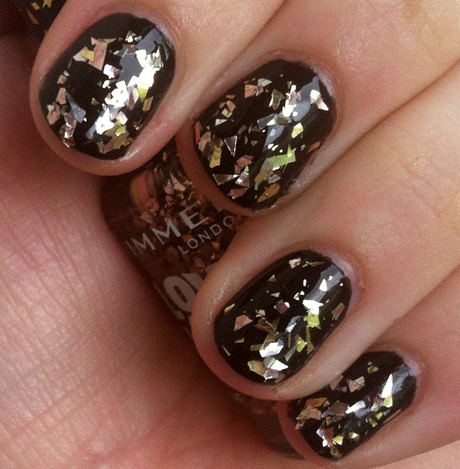 rare opal Rimmel Love Glitter in Mistletoe Mischief BEDN