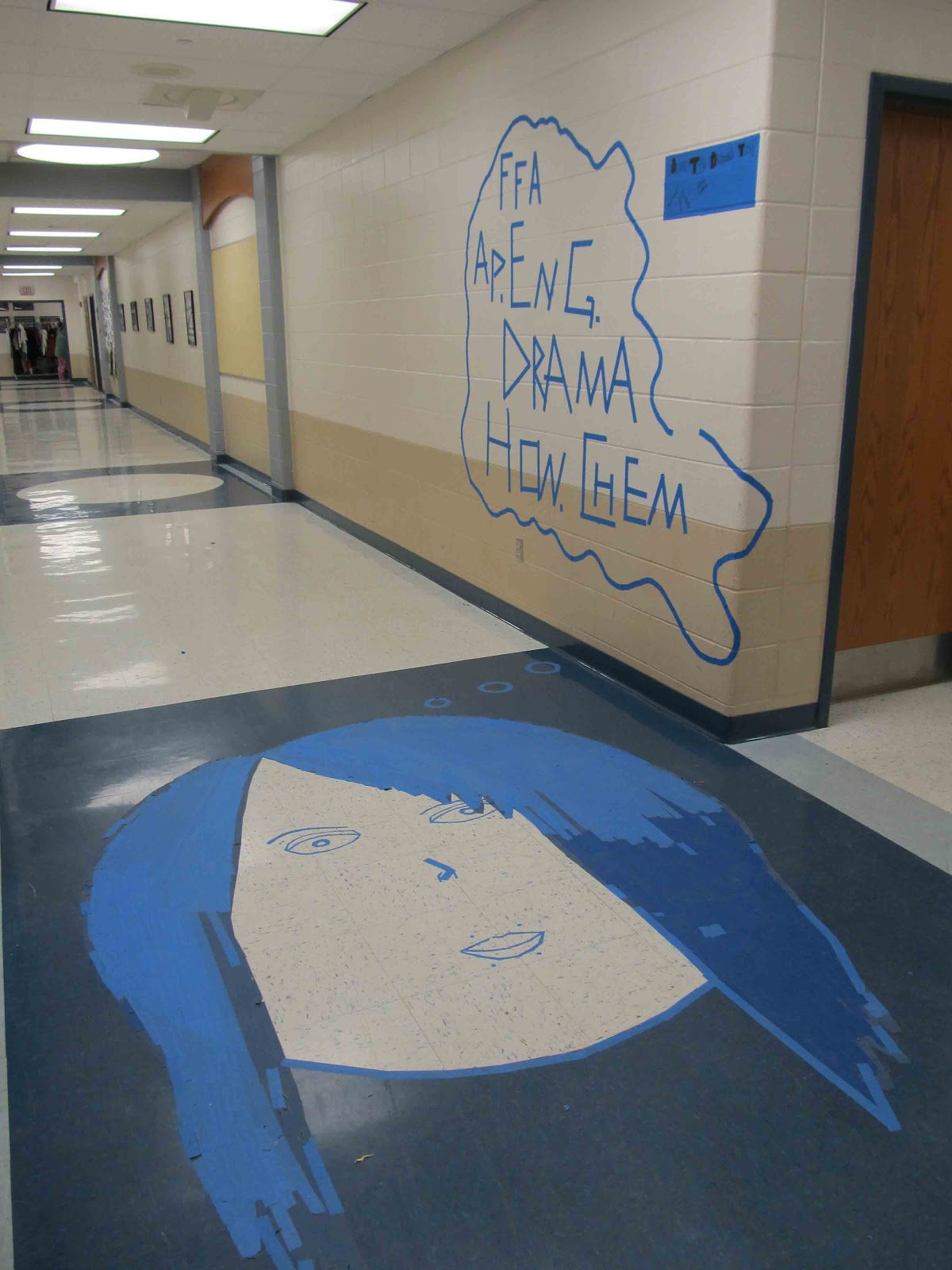 The Creative Sanctuary Masking Tape Murals