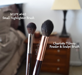 Make Up For Ever 140 Small Highlighter Brush Review