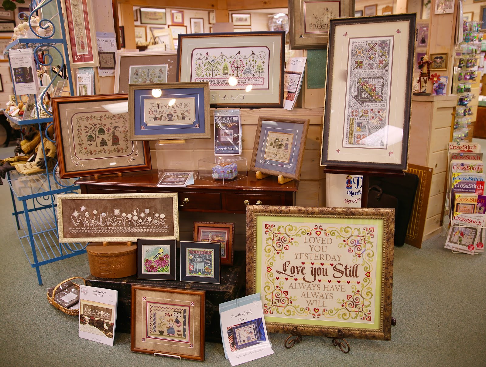 Sweet Southern Days A Visit To Dixie Darlin Needlework Shop In Pigeon
