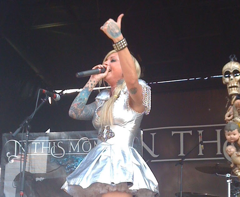 Sexy Singers Of Rock, Punk and Pop Maria Brink In This Moment sexy