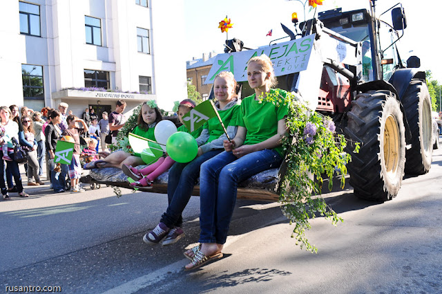 Jelgava Pilsētas Svētki 2012 - Svētku Gājiens