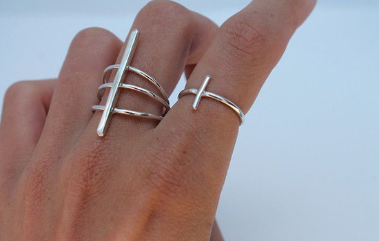 “In The Spotlight: Ring-Stacking Strategy” Post on The Wind of Inspiration Blog (How To Stack Your Rings) #style #fashion #rings #stackingrings #howto
