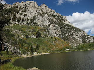 First lake near Table Mountain, Tyee Lakes Trail, Inyo National Forest, California