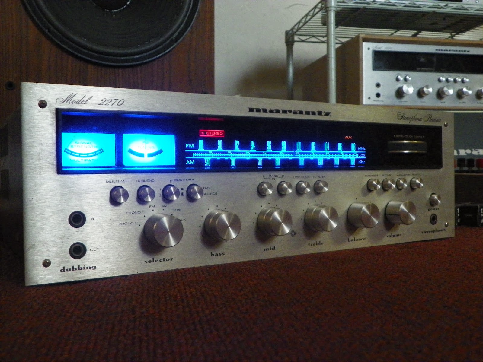 Vintage HiFi Audio Restorations Marantz 2270 Receiver