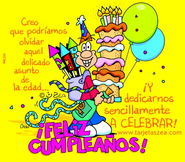 ... celebrar en el dia de tu cumpleaños | Tarjetas de Amor y Amistad
